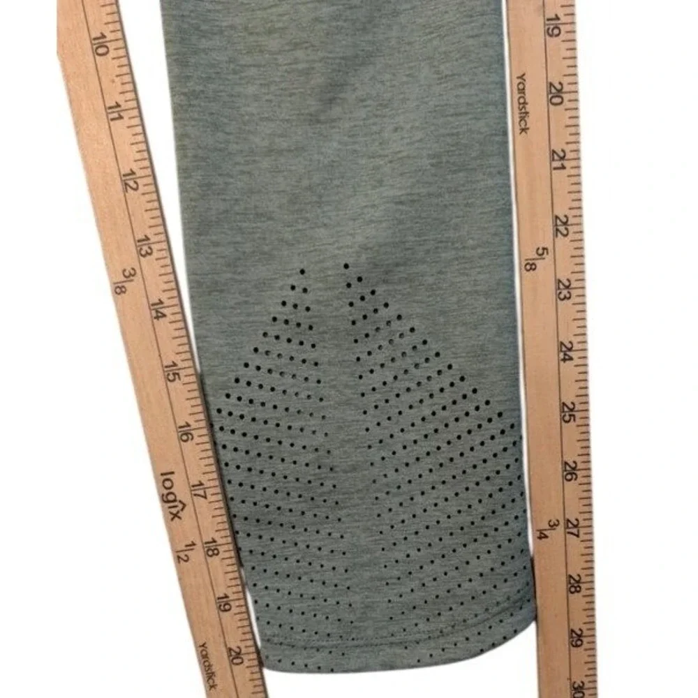 Nike~Epic Lux Running Crop Tights~Alligator Green Heather~Small~AV8191-326 💥NWT